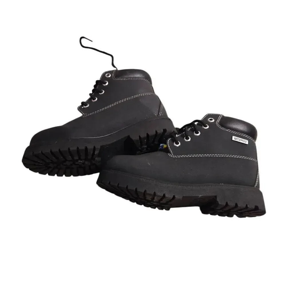 Smartfit skid resist Black Above Ankle Rugged Outdoor Waterproof Boots, 3